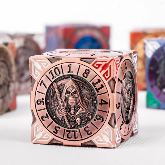 Master Your Roll: Why Six-Sided Gyro Metal Dice Are the Ultimate Fantasy Gaming Upgrade