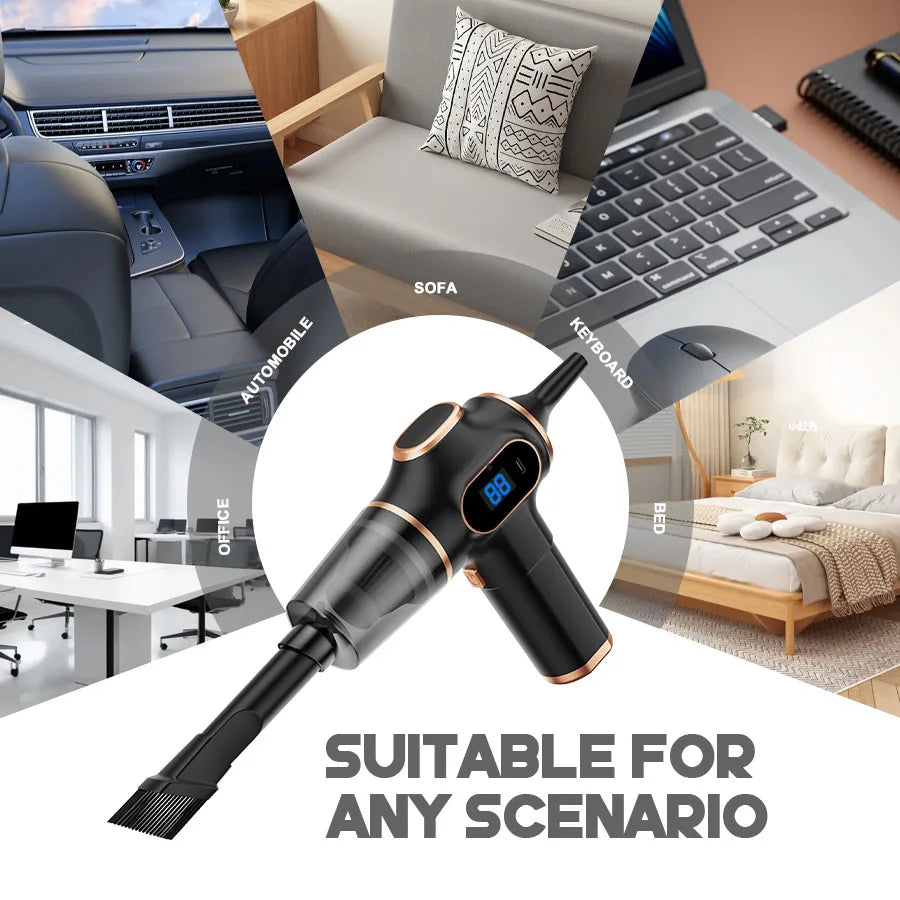 Say Goodbye to Dust: Why the 95000PA Portable Car Vacuum Cleaner Is a Game-Changer