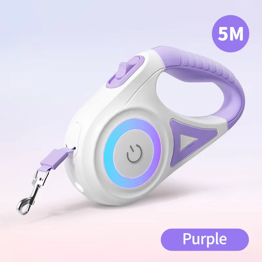 Walk Smarter, Safer, Brighter: Why Every Dog Owner Needs a 5M LED Retractable Leash