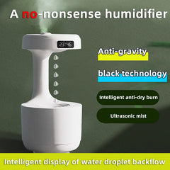 Anti-Gravity Backflow Water Drop Humidifier – Creative Desktop Air Replenishment for Home & Office - Thumbnail 2