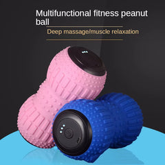 Electric Peanut Massage Ball – Vibrating Yoga Fascia Roller for Muscle Recovery & Body Shaping - Thumbnail 2