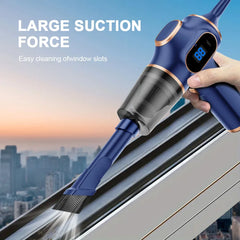 Portable Wireless Car Vacuum Cleaner – 95000PA Suction Power - Thumbnail 6