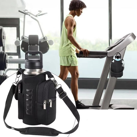 Magnetic Gym Holder Bag – Water Bottle & Gear Storage Sling - Image 6