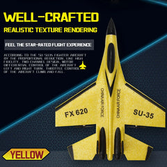 🚀 RC SU-35 Foam Fighter Jet Glider – Remote Control Airplane for Kids - Thumbnail 5