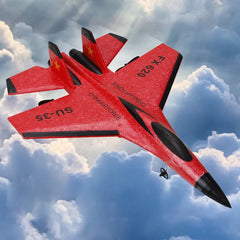 🚀 RC SU-35 Foam Fighter Jet Glider – Remote Control Airplane for Kids - Thumbnail 6