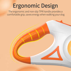 🐾 5M Retractable LED Dog Leash – Night-Safe, Tangle-Free Walking for Your Pup - Thumbnail 7