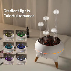Flame Aromatherapy Essential Oil Diffuser – 250ml Cool Mist Humidifier with Flame Effect for Home, Bedroom & Office - Thumbnail 5