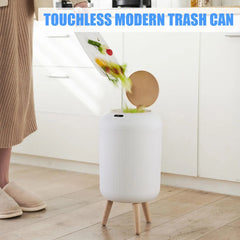 Automatic Smart Trash Can with Motion Sensor Lid – Compact, Stylish & Odor-Sealed for Bathroom, Bedroom, Kitchen & Office - Thumbnail 7
