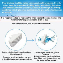New Automatic Swan Shaped Pet Cat Dog Water Dispenser Feeding Water Flowing Fountain Cat Drinking Bowl Electric Water Dispenser - Thumbnail 6