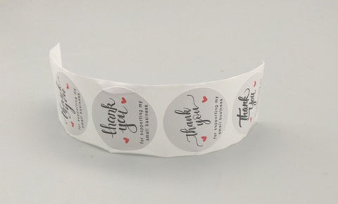 Thank You Sticker for Packaging 5Pieces from Japan - alternate view
