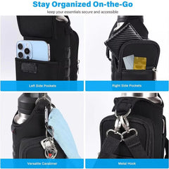 Magnetic Gym Holder Bag – Water Bottle & Gear Storage Sling - Thumbnail 9