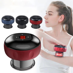 Smart Electric Cupping Therapy Device – 6-Level Heated Vacuum Massager - Thumbnail 3