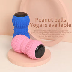 Electric Peanut Massage Ball – Vibrating Yoga Fascia Roller for Muscle Recovery & Body Shaping - Thumbnail 3