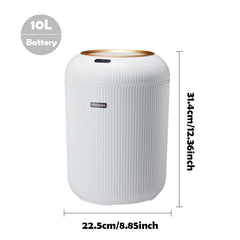 Automatic Smart Trash Can with Motion Sensor Lid – Compact, Stylish & Odor-Sealed for Bathroom, Bedroom, Kitchen & Office - Thumbnail 1