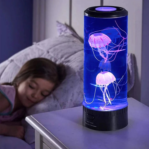 🐙 Color Changing Jellyfish Lamp – USB/Battery Powered Night Light - alternate view