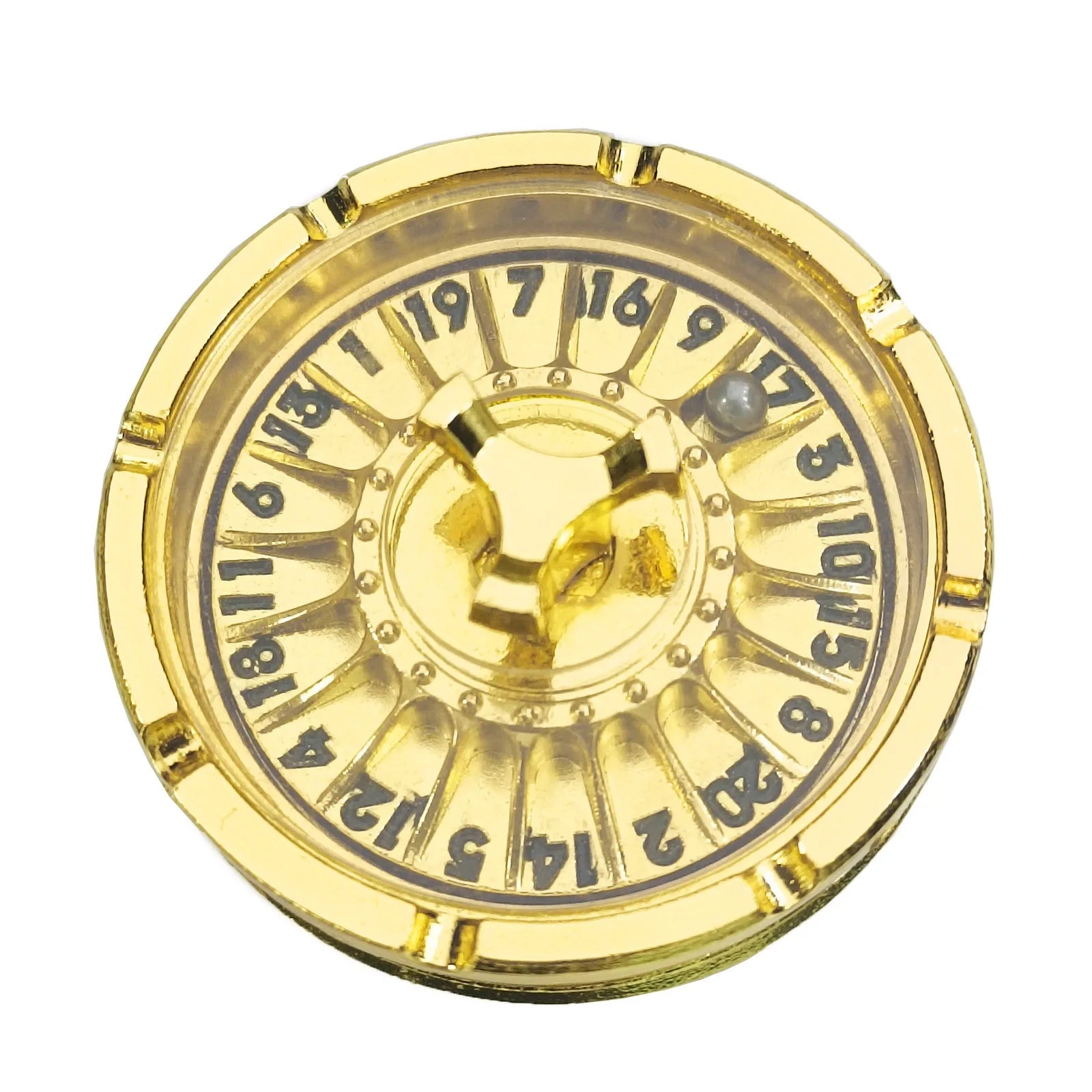 D&D Metal Fingertip Gyro Roulette Dice for Dungeons and Dragons, Spinner Metal Dice, Rotating Roulette Dice for Gift Table Games - Zoomed Image 6
