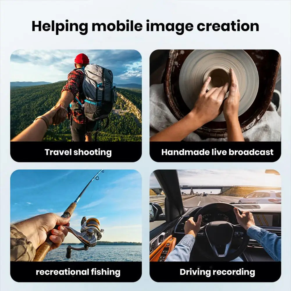 📱 Magnetic Neck Phone Holder – Hands-Free Mount for iPhone (Selfie, Video, Vlogging) - Zoomed Image 3
