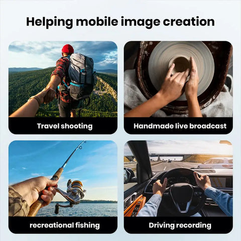 📱 Magnetic Neck Phone Holder – Hands-Free Mount for iPhone (Selfie, Video, Vlogging) - Image 3