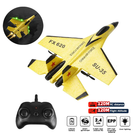 🚀 RC SU-35 Foam Fighter Jet Glider – Remote Control Airplane for Kids - alternate view