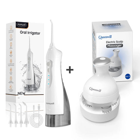🦷 Oral Irrigator D52 – Rechargeable Water Flosser for Teeth Cleaning (300ML, 3 Modes) - Image 9