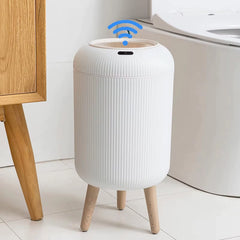 Automatic Smart Trash Can with Motion Sensor Lid – Compact, Stylish & Odor-Sealed for Bathroom, Bedroom, Kitchen & Office - Thumbnail 2