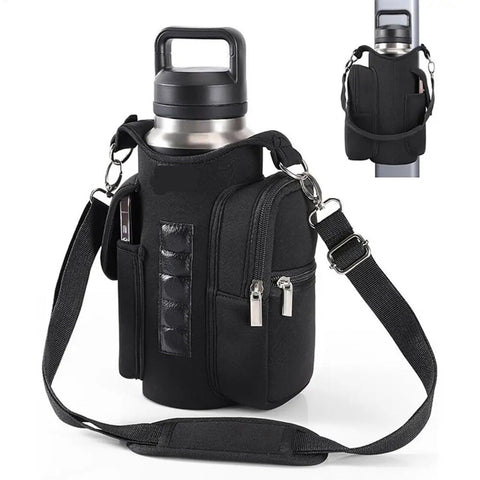 Magnetic Gym Holder Bag – Water Bottle & Gear Storage Sling - Image 3